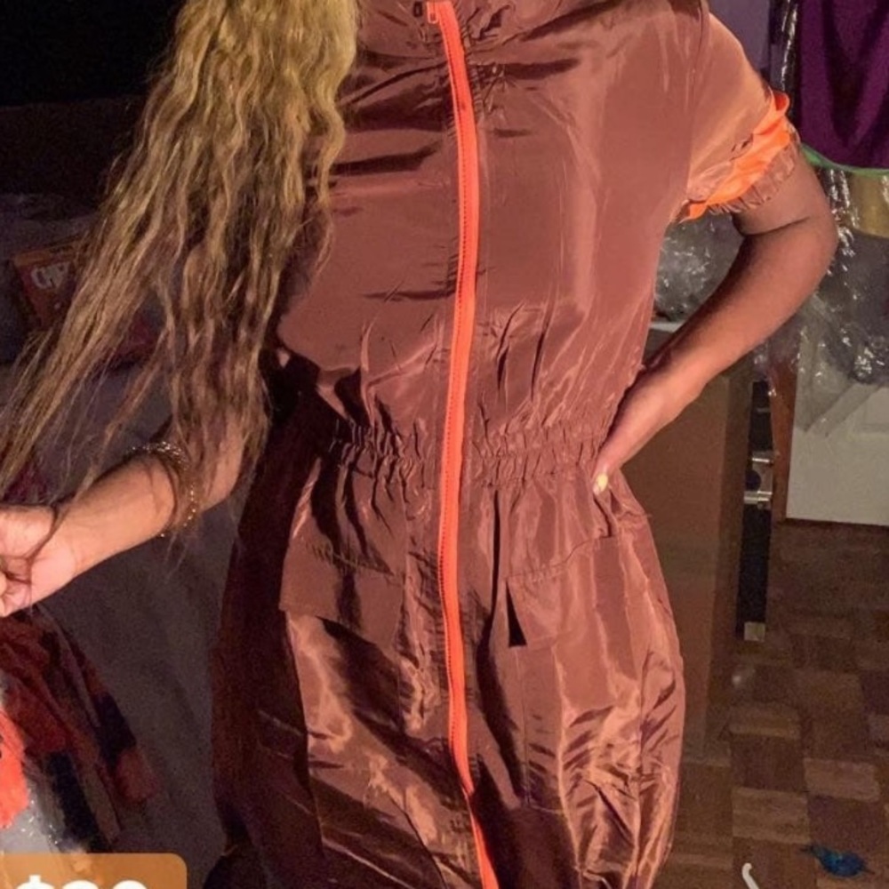 Zip up dress